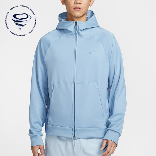 Nike/耐克正品Dri-FIT男士速干全长拉链开襟连帽外套II1309-486