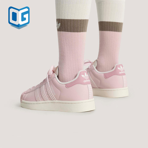 Adidas/阿迪达斯正品三叶草男女同款经典耐磨休闲运动板鞋KJ3968