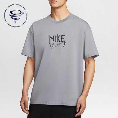Nike/耐克正品2025夏季款男士印花宽松经典图案篮球T恤HJ3432-065