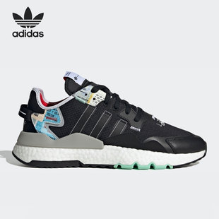 男女运动鞋 Adidas GW4228 JOGGER NITE 阿迪达斯官方正品 三叶草