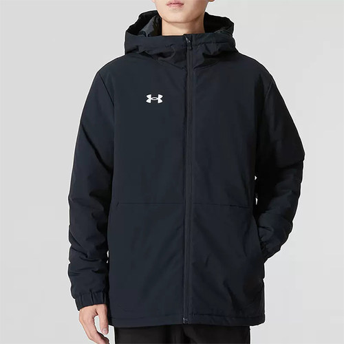 UA/安德玛正品新款男女同款经典保暖简约拉链棉服22600902-001