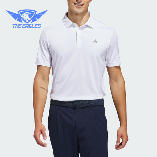 Adidas/阿迪达斯正品夏季男士经典高尔夫透气短袖POLO衫JY5484