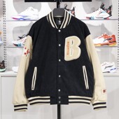 保暖舒适宽松休闲针织棉服AFMT015 李宁正品 反伍BADFIVE男子时尚