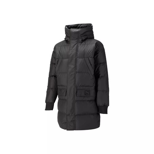 Puma/彪马正品冬季新款男子休闲保暖连帽中长羽绒服847665-01