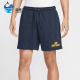 Club男士 2025 简约刺绣透气经典 休闲短裤 451 Nike HJ2678 耐克正品