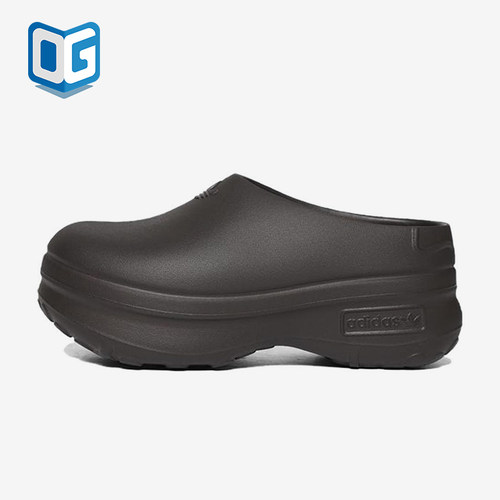Adidas/阿迪达斯正品三叶草女士运动时尚厚底经典休闲拖鞋IF6969