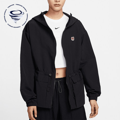 Nike/耐克正品TREND WVN JKT女士简约连帽夹克外套HV8727-010