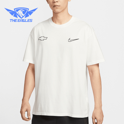Nike/耐克正品Devin Booker男士宽松简约经典图案T恤HV6691-133