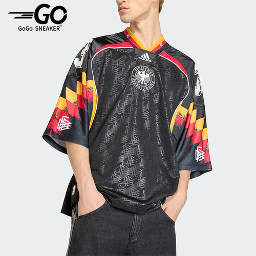 Adidas/阿迪达斯正品三叶草男士运动针织休闲球衣短袖T恤KD5980