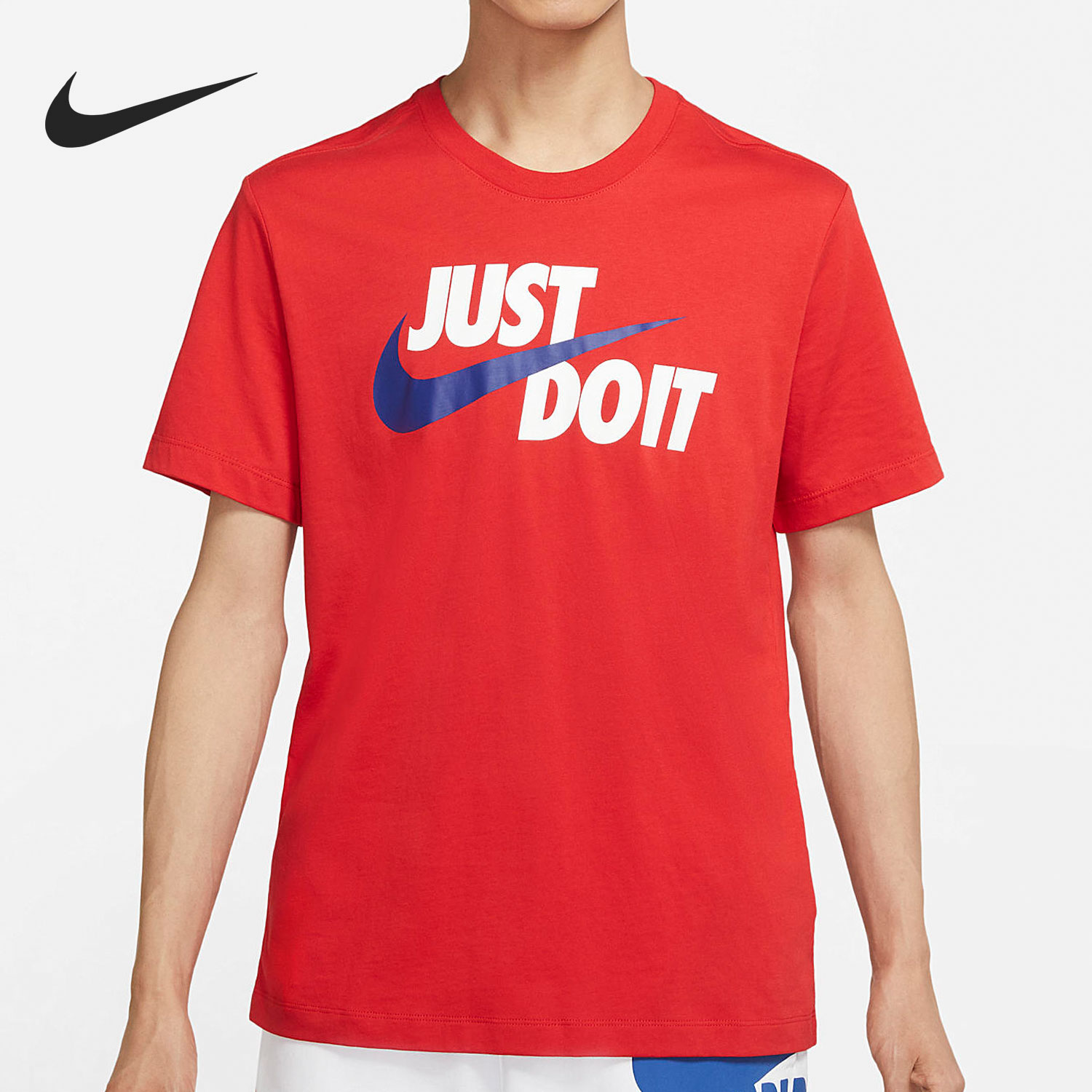 Nike/耐克正品男子舒适圆领透气运动休闲短袖T恤 DO8907-657