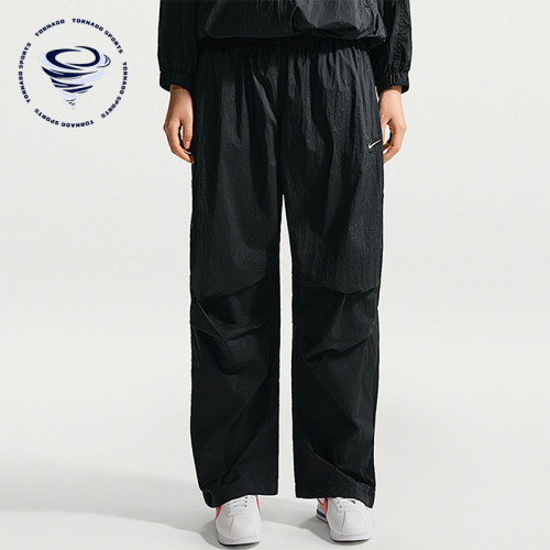 Nike/耐克正品夏季女士日常防晒中腰轻盈运动梭织长裤IO3377-010