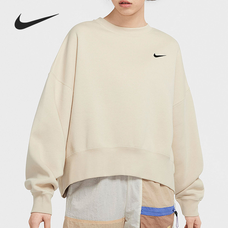 圆领女子耐克卫衣休闲