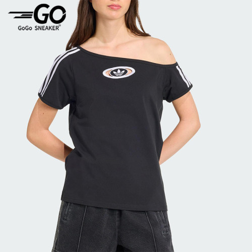 Adidas/阿迪达斯正品三叶草女士透气户外经典时尚休闲短袖KC8796