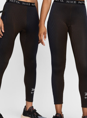 Nike/耐克正品x Patta男士紧身运动训练跑步长裤FJ3062-010