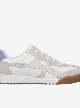 Skechers/斯凯奇正品运动女士低帮简约防滑系带透气轻盈板鞋