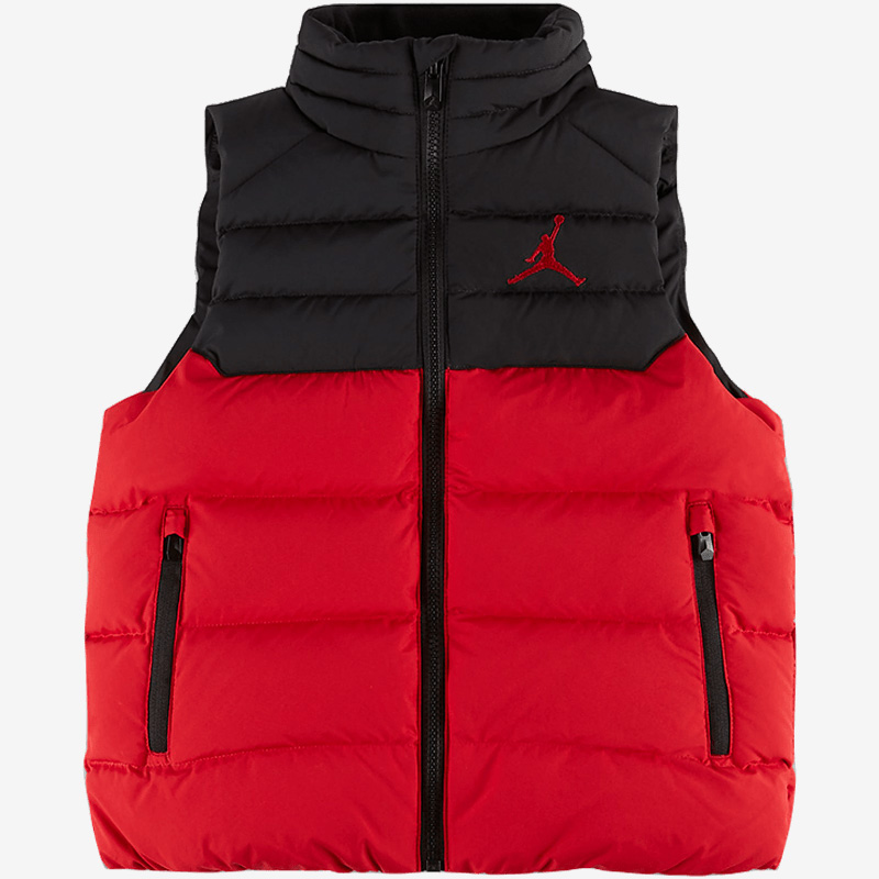 Nike/耐克官方正品 Jordan 小童立领保暖时尚运动羽绒马甲 DB7245