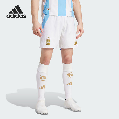 Adidas/阿迪达斯正品阿根廷主场球员版男士足球短裤IN6928