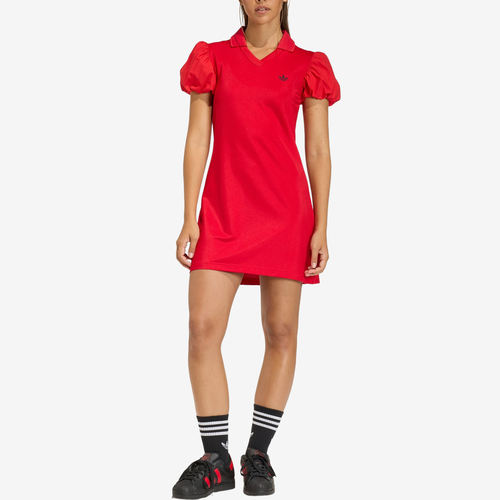 Adidas阿迪达斯正品女款Originals修身短款泡泡袖短袖T恤KE3438