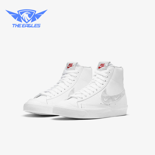 耐克正品 DJ4624 Blazer GS女子大童运动系带简约板鞋 100 Nike