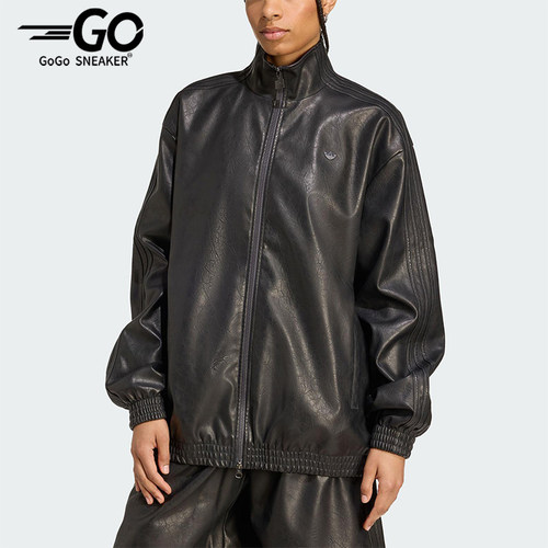Adidas/阿迪达斯正品三叶草女士日常运动休闲立领耐穿外套JW7326