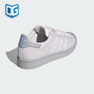 Adidas/阿迪达斯正品三叶草女士休闲透气经典贝壳头板鞋JQ8729