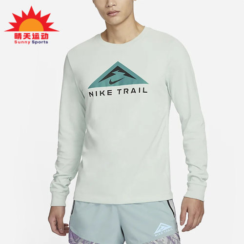 Nike/耐克正品TRAIL跑步休闲圆领男子运动长袖T恤DV9382-034