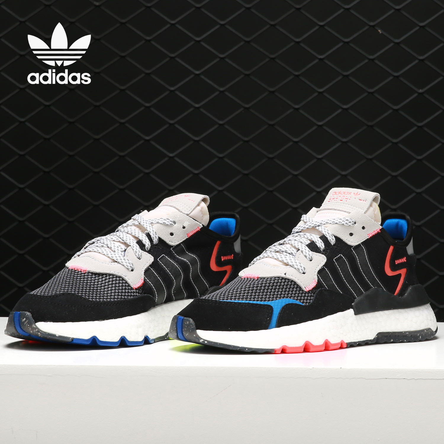 Adidas/阿迪达斯正品三叶草 NITE JOGGER 男女经典运动鞋EF8719