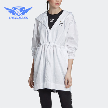 Adidas/阿迪达斯正品三叶草女士透气经典防晒运动休闲外套ED4760