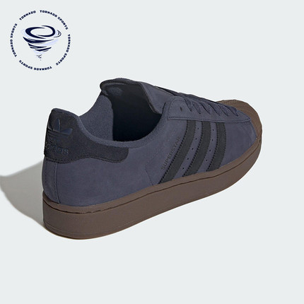 Adidas/阿迪达斯正品三叶草男女系带贝壳头耐磨低帮板鞋JQ3226