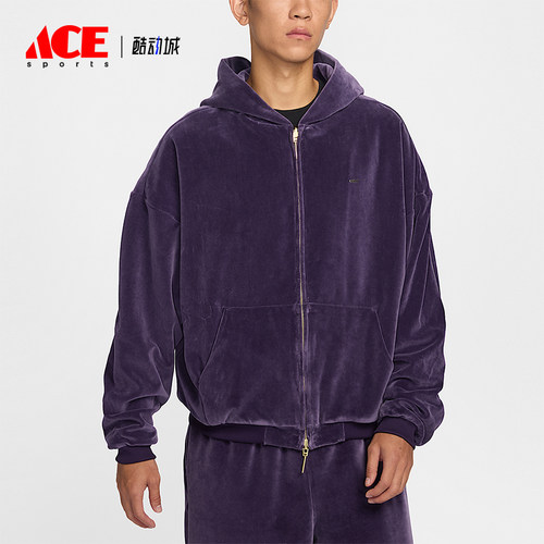 Nike/耐克正品LeBron男士休闲刺绣连帽日常篮球外套IM0636-525