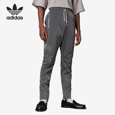 Adidas阿迪达斯正品Blue Version男修身拉链系带运动长裤HD2232