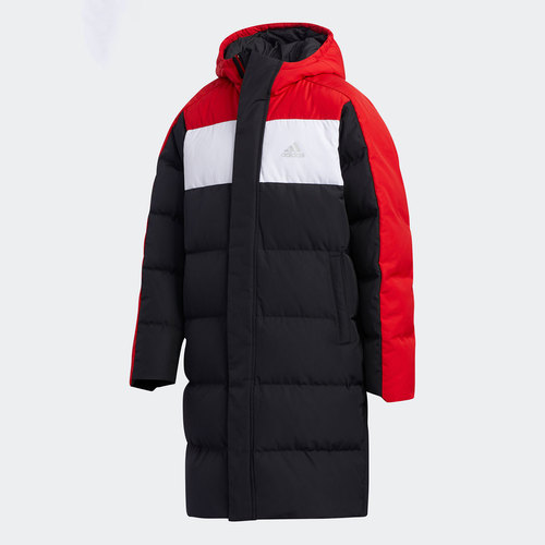 儿童运动正品训练羽绒服阿迪