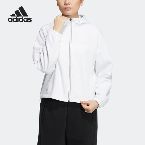 Adidas/阿迪达斯正品秋冬新款女子运动训练连帽外套HM7100