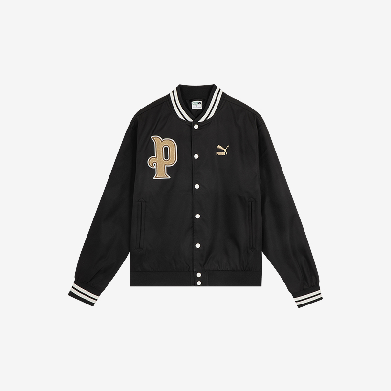 Puma/彪马官方正品春季男女同款运动休闲棒球服夹克外套625514-01