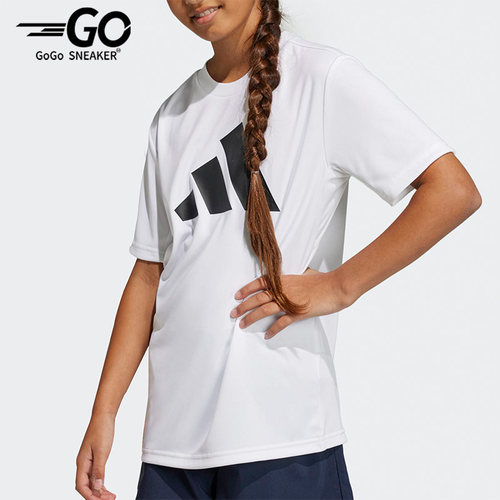 Adidas/阿迪达斯大童运动短袖
