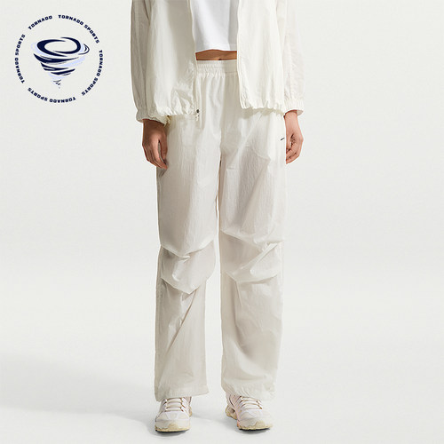 Nike/耐克正品2026女士休闲梭织经典简约透气舒适长裤IO3377-133