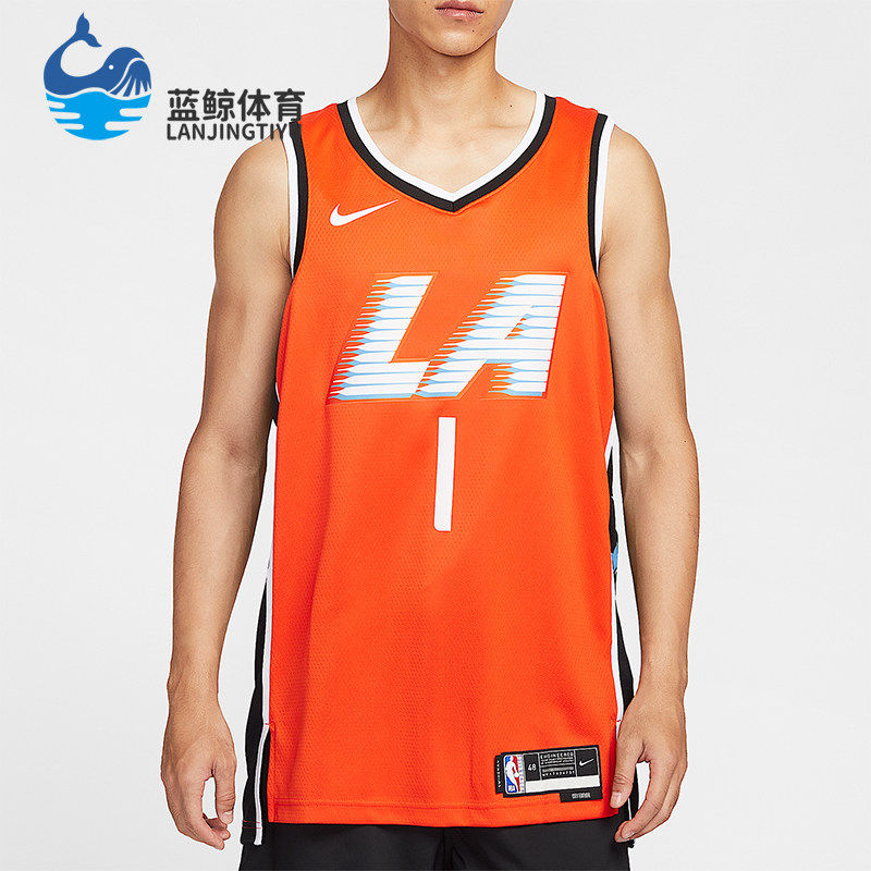 Nike/耐克正品2025男士运动V领套头无袖篮球背心T恤HM5984-820