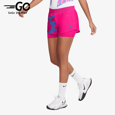 Nike/耐克正品Court Slam女士训练网球运动透气短裤CK8431-604