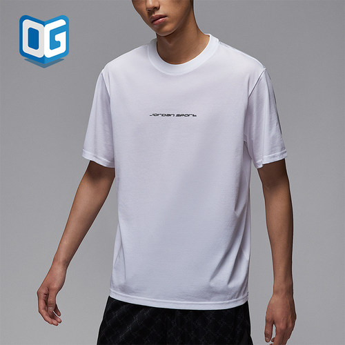 Nike/耐克正品Jordan男士圆领简约运动亲肤透气短袖IB6762-100