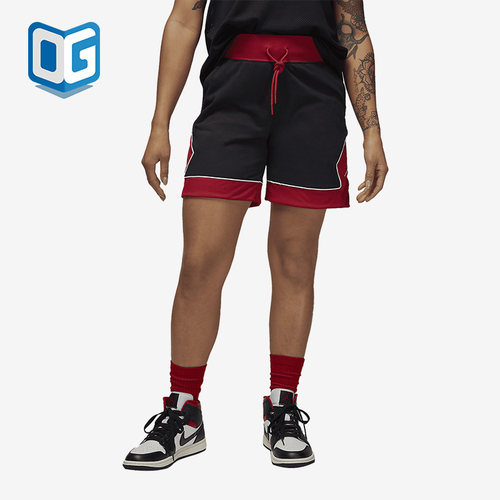 Nike/耐克正品Air Jordan女子宽松透气运动短裤DZ3353-010