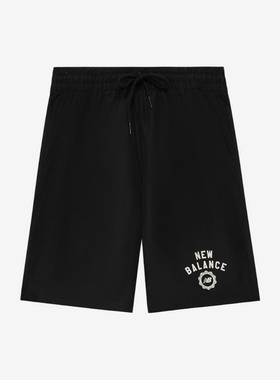 New Balance/NB正品夏季新款男子舒适百搭梭织运动短裤MS31905-BK