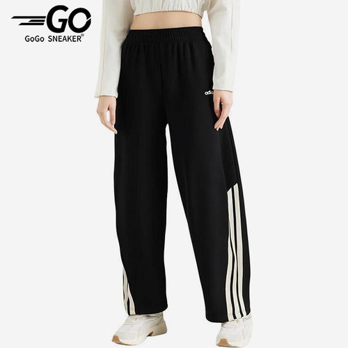 Adidas/阿迪达斯正品春秋女士运动针织宽松经典户外长裤KA2589