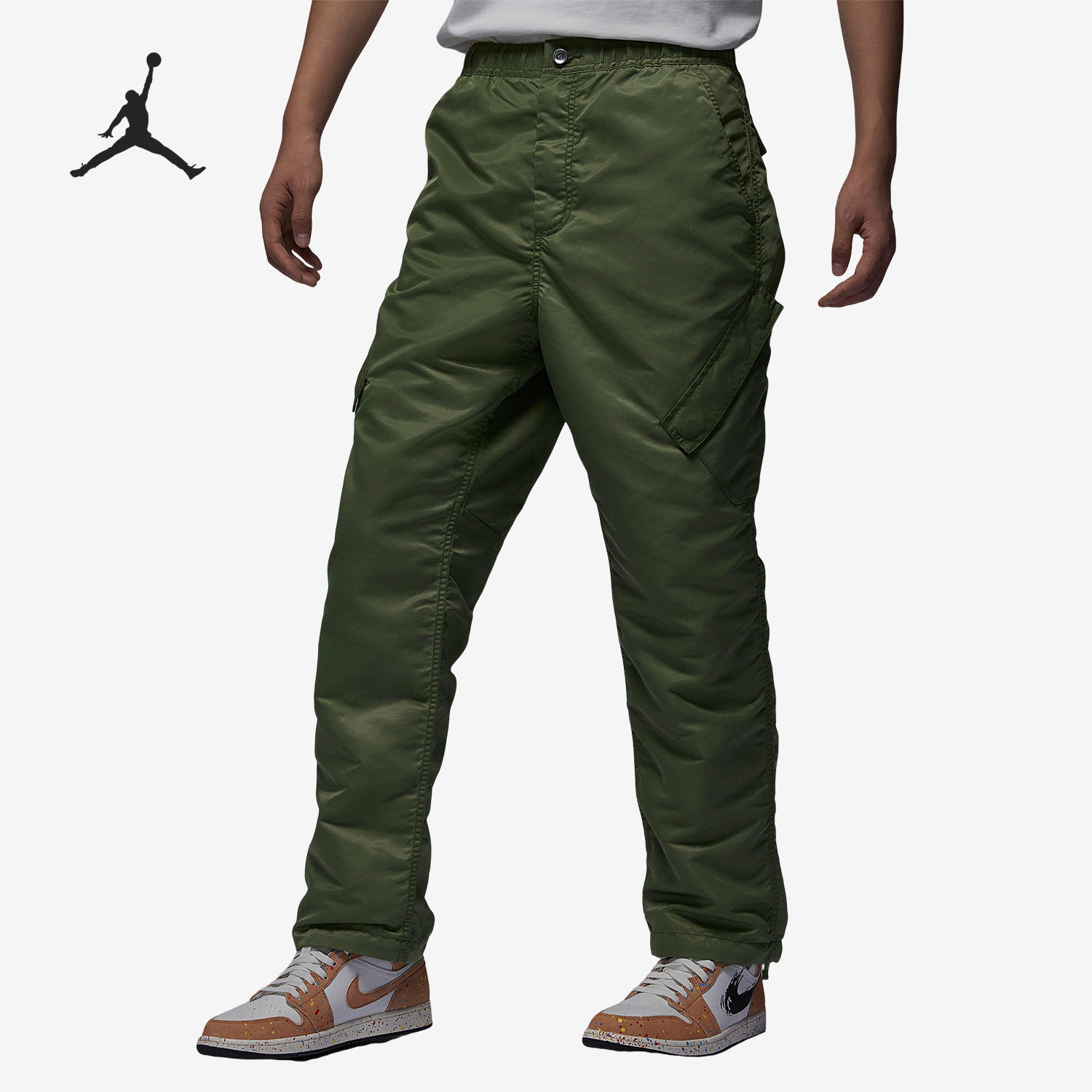 Nike/耐克官方正品JORDAN男士户外梭织直筒休闲运动裤FD7392-340