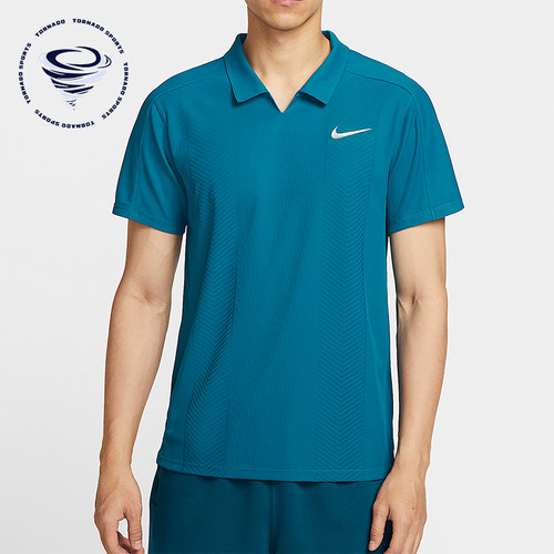 Nike/耐克正品NikeCourtSlamDri-FITADV网球经典POLO衫HM6753-301