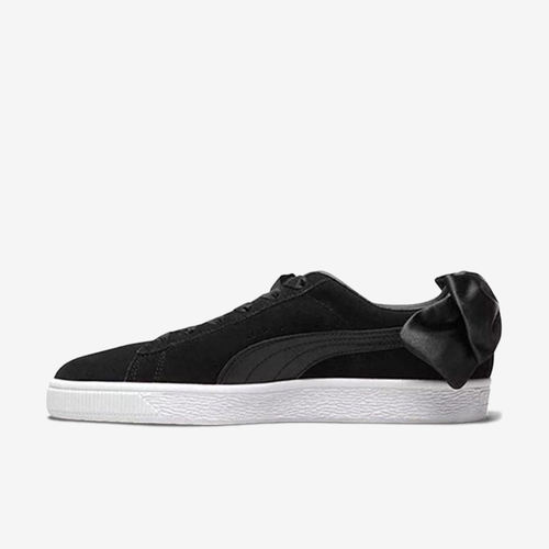 Puma彪马正品Suede Bow女款蝴蝶结低帮休闲运动板鞋367317-04