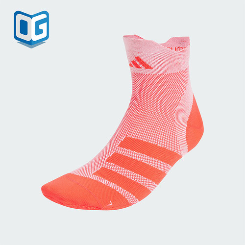 Adidas/阿迪达斯正品新款男女时尚运动及踝袜一双装JC8873