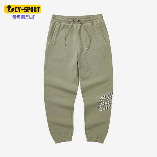 Skechers/斯凯奇正品秋季新款男子运动休闲透气收口长裤 L322M046