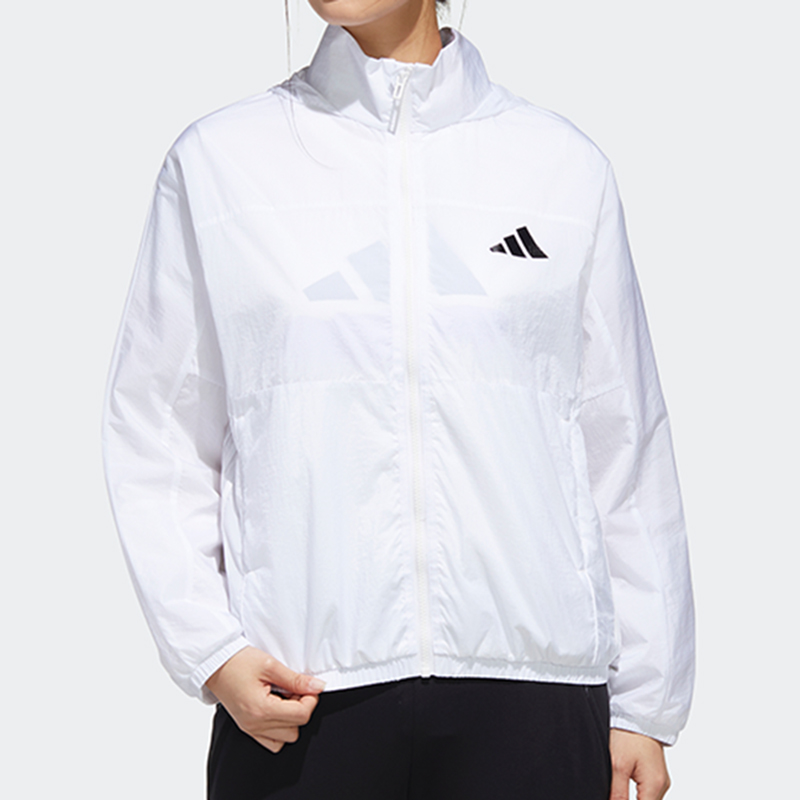 Adidas/阿迪达斯正品2020秋季新款女子运动训练夹克外套 GF0138
