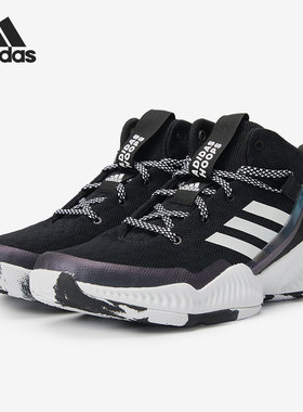 Adidas/阿迪达斯正品2021新款男大童Lockdown J篮球运动鞋FZ1696