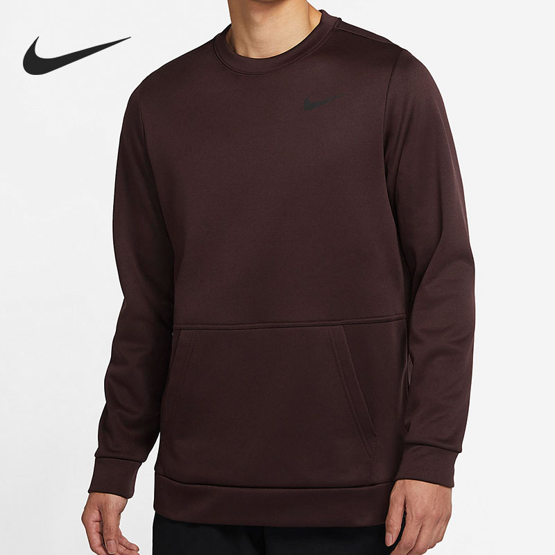 Nike/耐克官方正品Therma-FIT 男子加绒训练圆领卫衣 CU7272-203